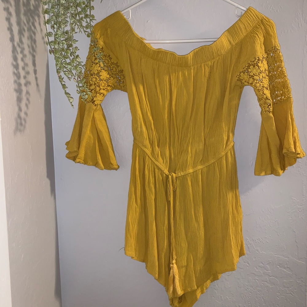 Yellow Romper - Picture 2 of 4